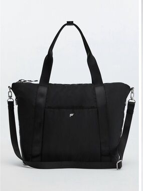 Fabletics Black Convertible Tote Bag
